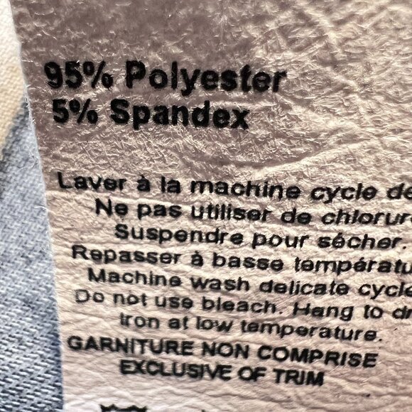 Laura Plus 3X Tropical Leaf Pants Effortless Elegance & Comfort coastal grandma - Picture 5 of 10